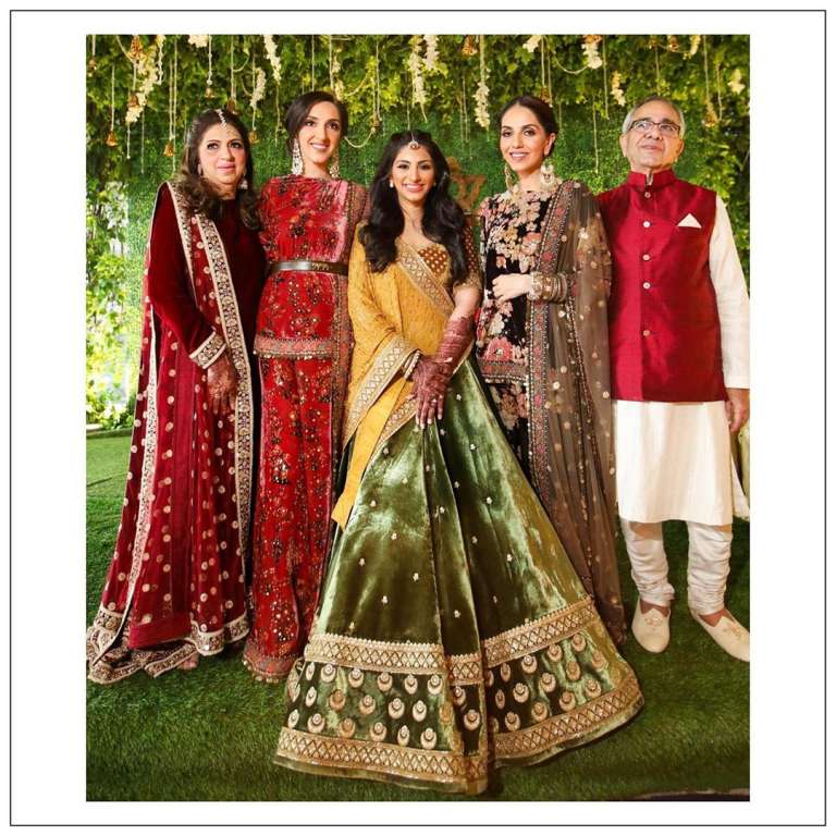 Sabyasachi top mehendi outfits