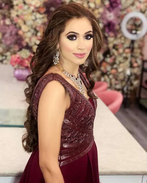Gown hairstyles enhance the beauty of a party look. If you are looking to  wear a gown on your function, you definitely need a hairstyle to complement  your gorgeous gown. Indian hairstyles
