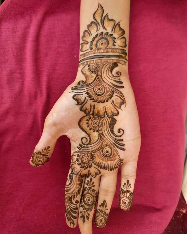 Discover more than 156 hindi mehndi designs for hands super hot