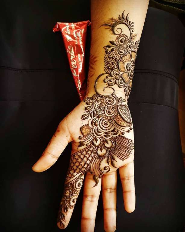 VOORKOMS Full Hand Mehndi Henna Temporary Waterproof Body Tattoo For Women  : Amazon.in: Beauty
