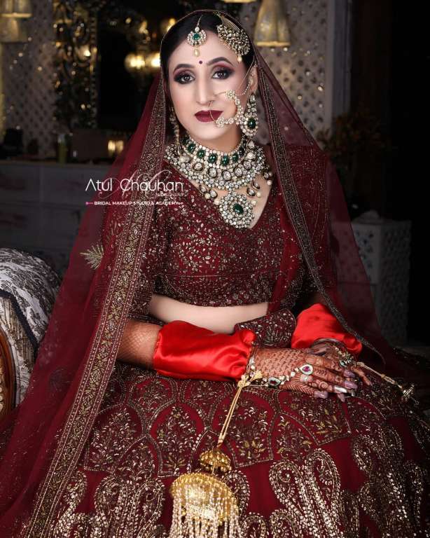 Buy Burgundy Lehenga/maroon Lehenga/ Bridal Lehenga/south Asian Wedding  Lehenga/baraat Lehenga Online in India - Etsy