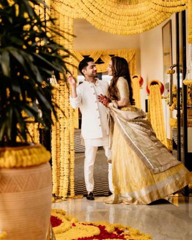Bride poses | Haldi Ceremony | Mamatha lohith | Indian bride poses, Haldi  ceremony outfit, Bride photos poses