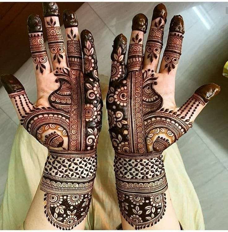 Wedding Photography picture showing Latest Mehendi Designs, arabic ...