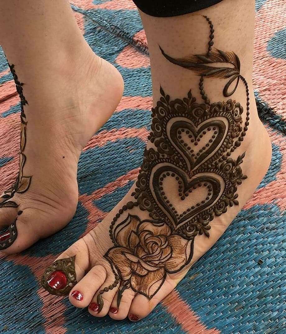 leg henna tattoo by finavearainside on DeviantArt