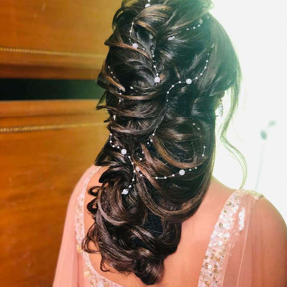 Bridal hairstyle ideas for your mehendi  haldi functions  Bridal Look   Wedding Blog