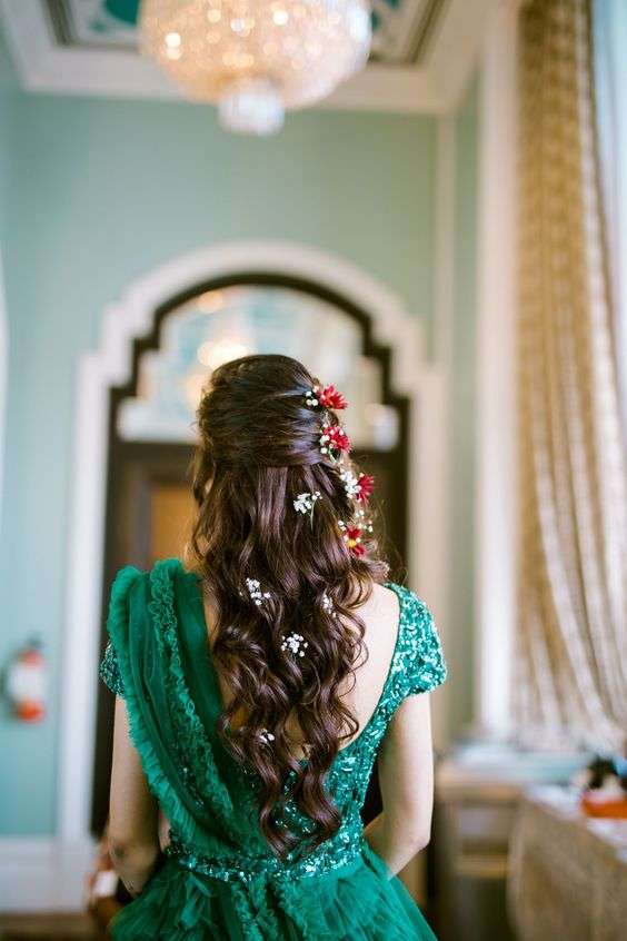 Pin on Indian party hairstyles