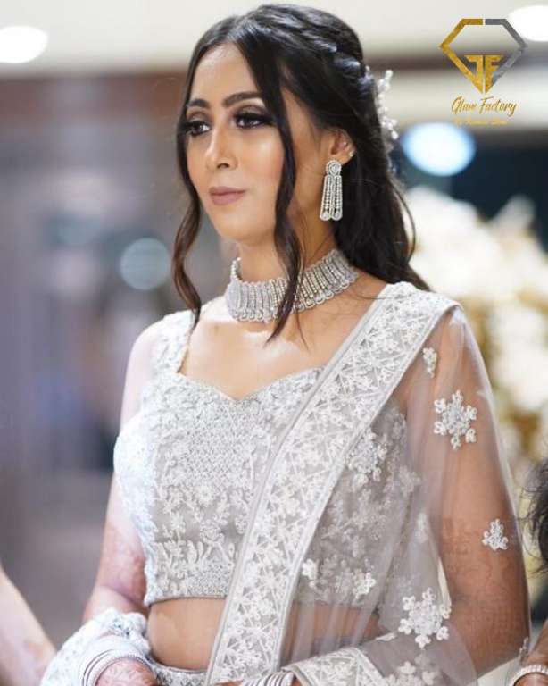 BridalTrunk - Online Indian Multi Designer Fashion Shopping IVORY PEARL  LEHENGA SET