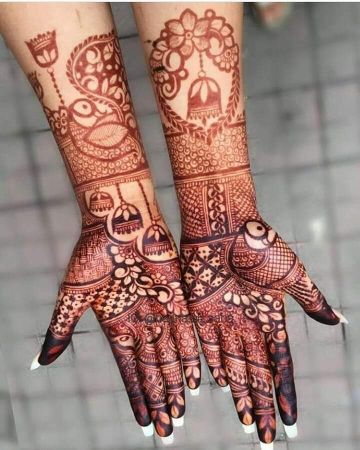 Love Story Henna - The Trending New Bridal Mehndi design Idea you'll LOVE!  💖 - Witty Vows