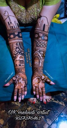 Anil Mehandi Art : Bride mehandi artist in Faridabad