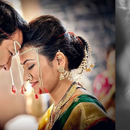 Pin by Prajwali on Maharashtrian Saree | Bride photography poses, Couple  wedding dress, Marriage poses